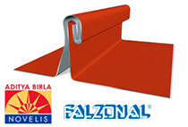 Falzonal - is painted aluminum roof and facade material